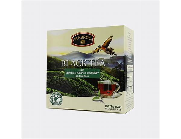 Rainforest Alliance Black Tea, musical term