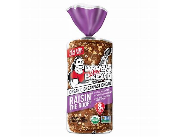 Raisin the roof nutrition facts