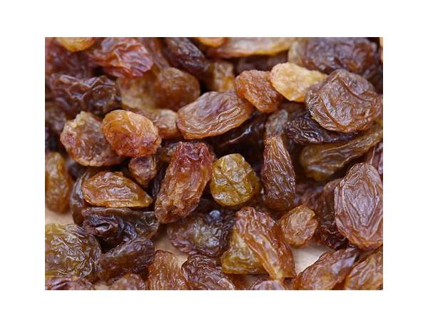Raisins secs ingredients