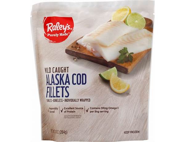 Raleys purely made alaska sockeye salmon filets food facts