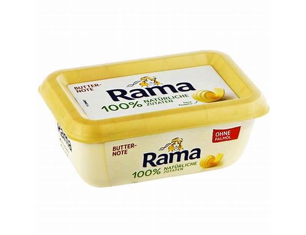 Rama mit butter food facts