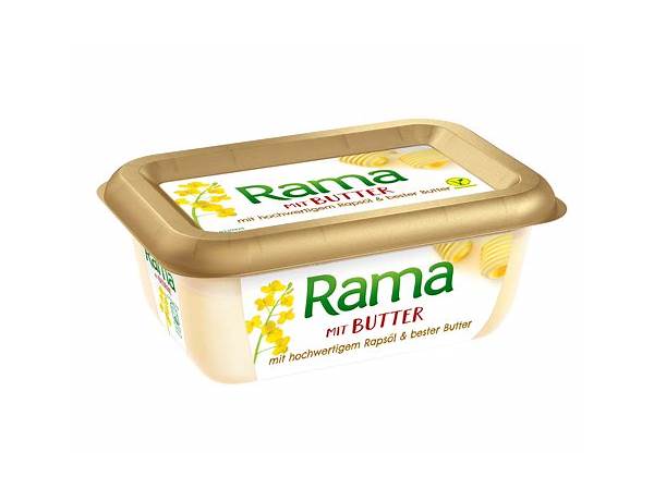 Rama mit butter ingredients