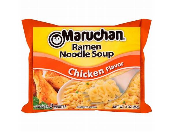 Ramen chicken flavor noodle soup ingredients