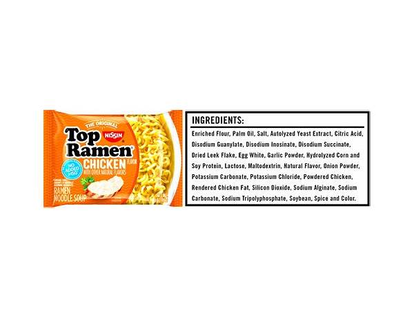 Ramen noodles ingredients