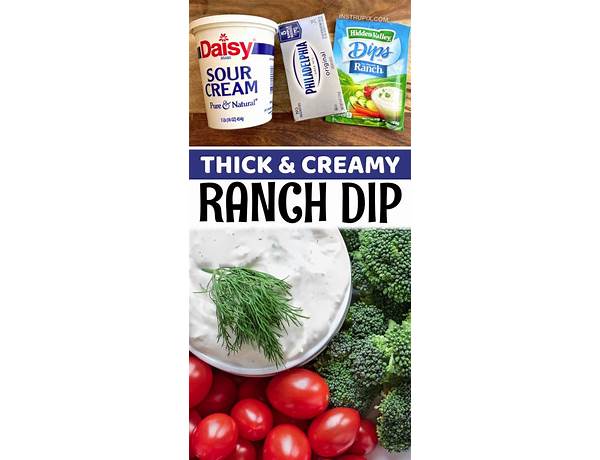 Ranch dip mix ingredients