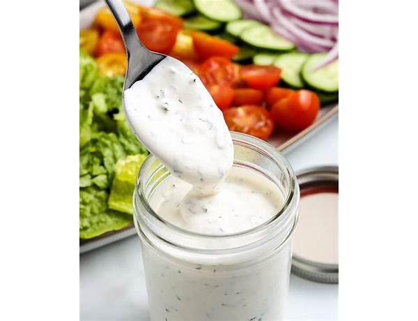 Ranch dressing & dip food facts