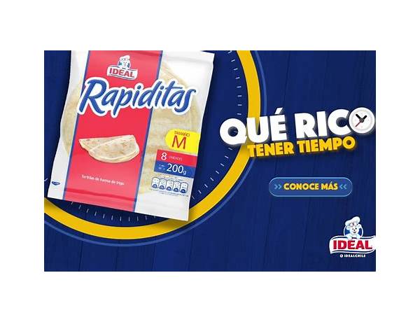 Rapiditas (ideal) nutrition facts