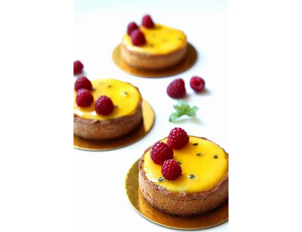 Raspberry and passion fruit plant based desserts food facts