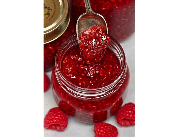 Raspberry fruit spread ingredients