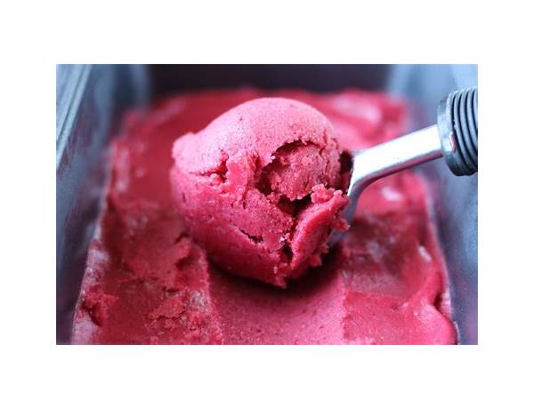 Raspberry lemonade sherbet food facts