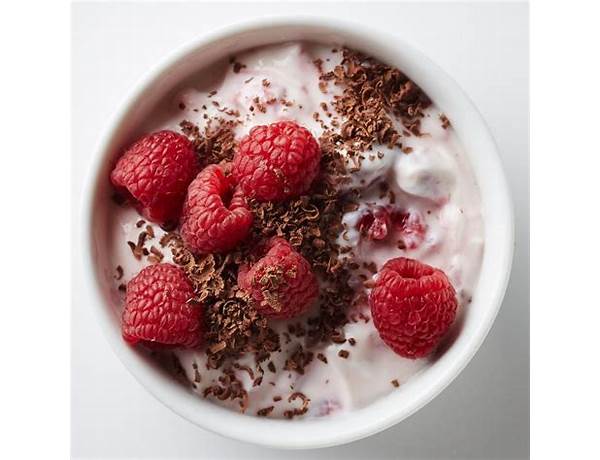 Raspberry with chocolate original yogurt ingredients