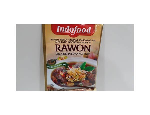 Rawon spicy beef in black nut soup nutrition facts