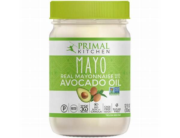 Real mayo with avocado oil food facts