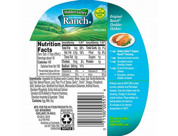 Really ranch ingredients