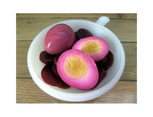 Red beet eggs ingredients