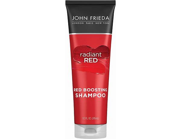 Red boosting shampoo food facts