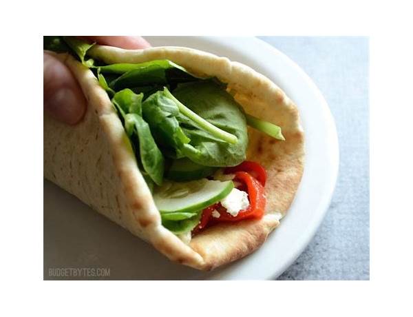 Red pepper hummus wraps food facts