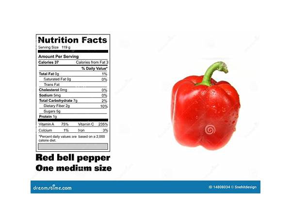 Red pepper powder food facts