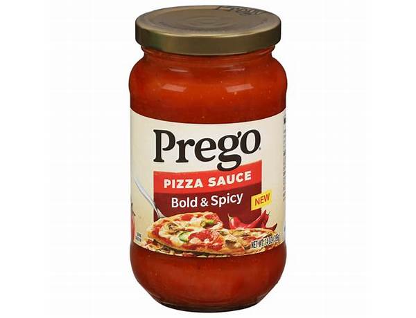 Red pepper spicy pizza sauce food facts