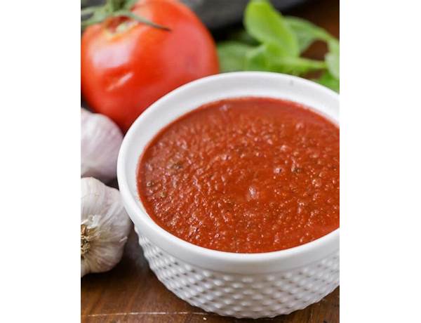 Red pepper spicy pizza sauce ingredients