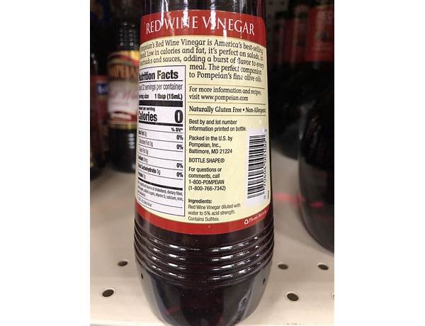 Red wine vinegar ingredients