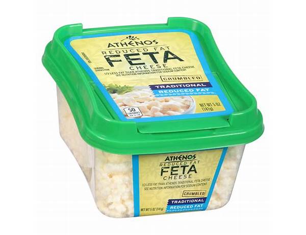 Reduced fat feta cheese crumbles ingredients
