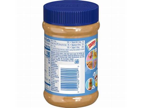 Reduced fat super chunk peanut butter spread ingredients
