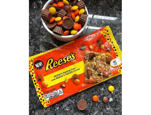 Reese's baking cups & reese's pieces candy food facts