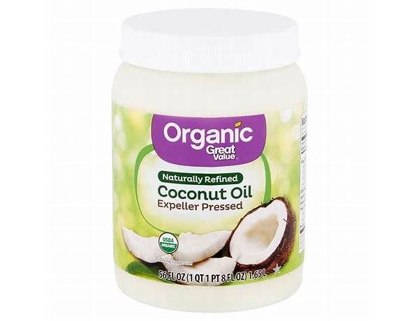 Refined organic coconut oil coconut oil for skin food facts