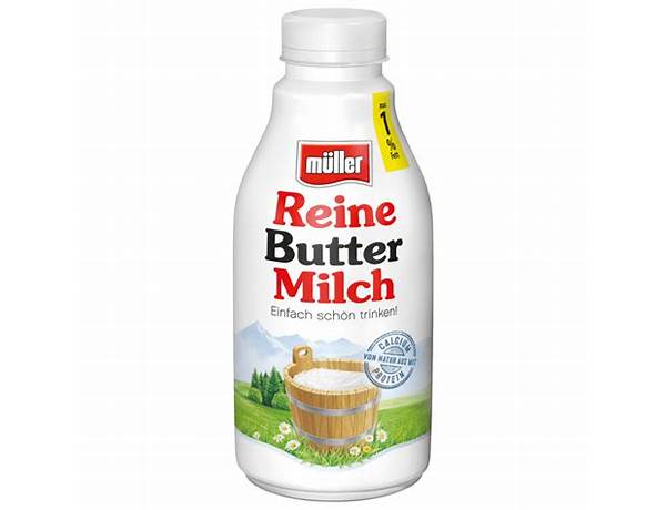 Reine butter milch food facts
