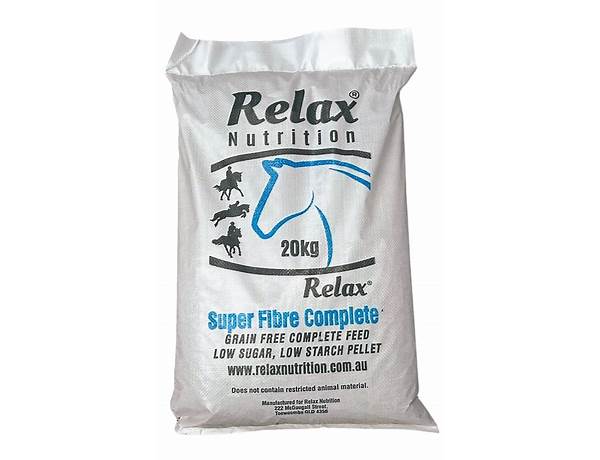 Relax nutrition facts