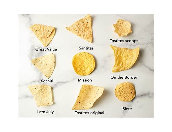 Restaurant style tortilla chips food facts