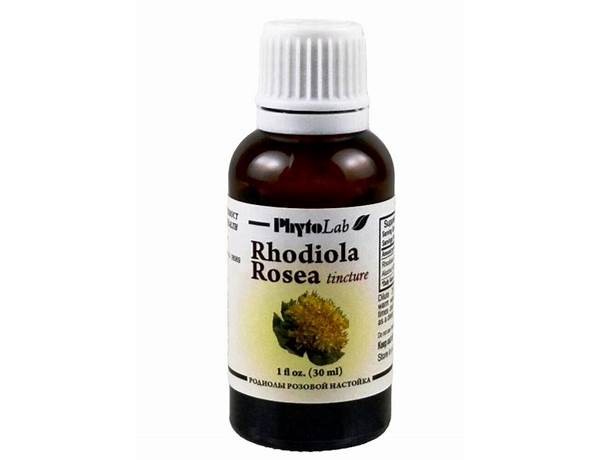 Rhodiola rosea tincture nutrition facts