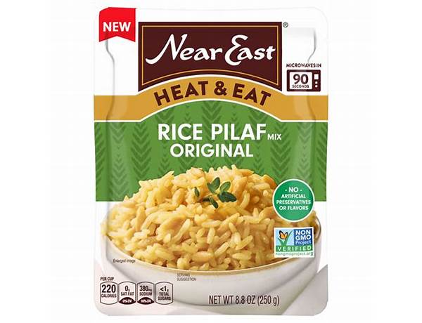 Rice mix pilaf original food facts