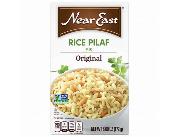 Rice mix pilaf original nutrition facts