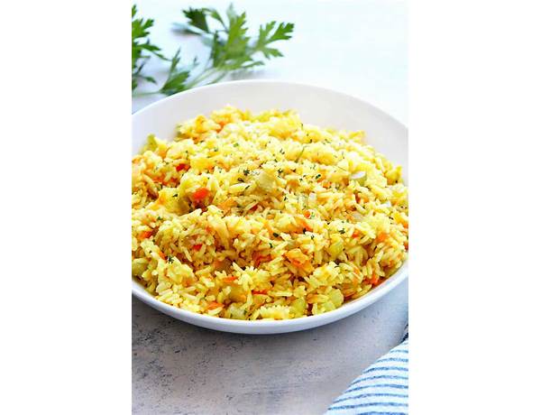 Rice pilaf ingredients