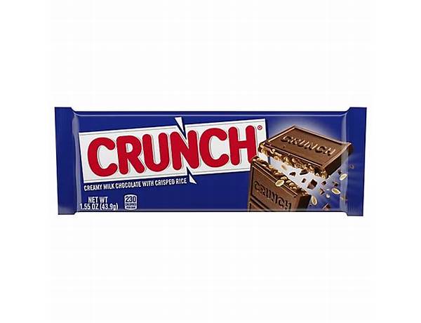 Ricemilk crunch chocolate candy bar ingredients