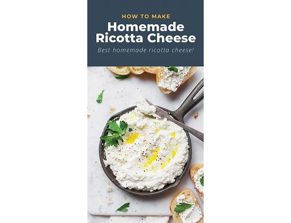 Ricotta cheese ingredients