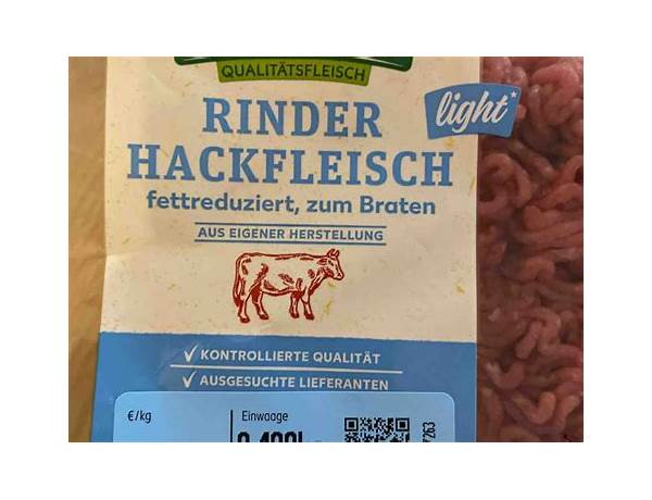 Rinder hackfleisch light fettreduziert ingredients