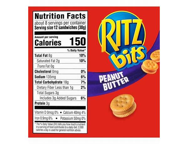 Ritz bitz food facts