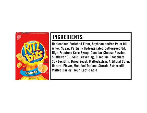 Ritz cheese ingredients