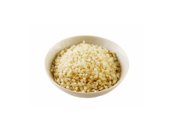 Riz rond ingredients