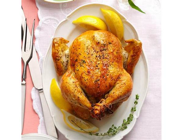Roast chicken snd thyme food facts