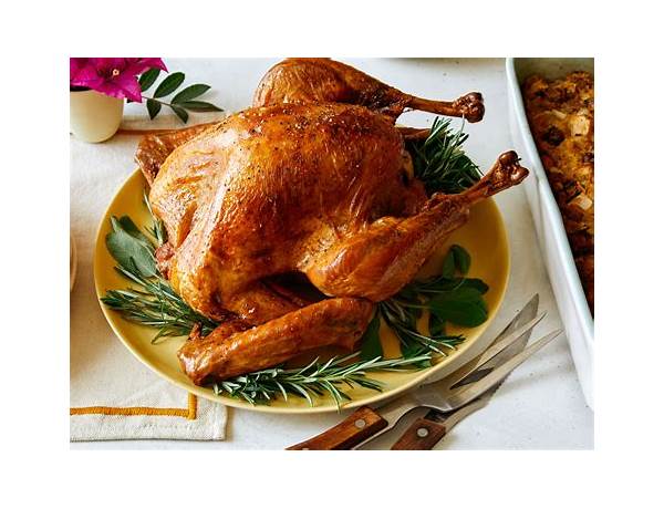 Roast turkey meal food facts
