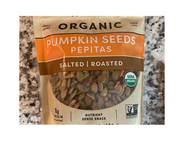 Roasted and salted pepitas food facts