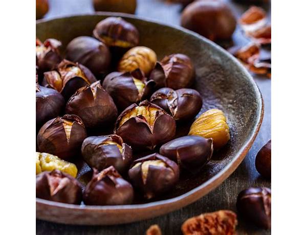 Roasted chestnuts food facts