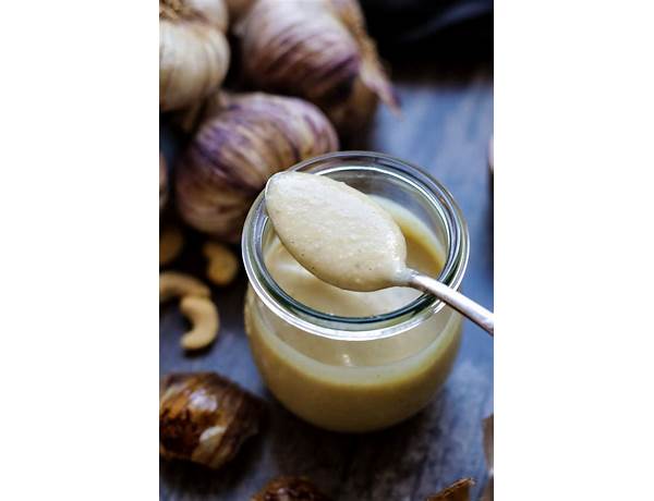 Roasted garlic sauce, roasted garlic food facts