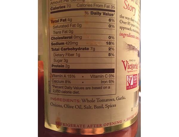 Roasted garlic sauce, roasted garlic nutrition facts