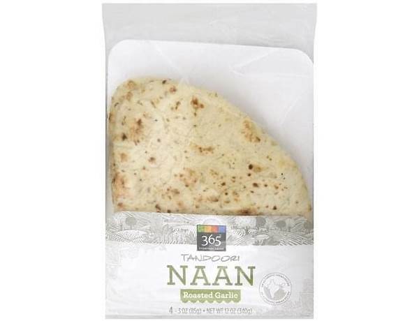 Roasted garlic tandoori naan food facts