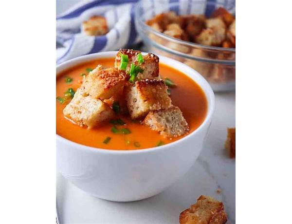 Roasted red pepper and gouda soup food facts